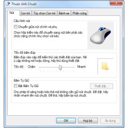Cách chỉnh chuột theo kiểu dùng cho người thuận tay trái Cách chỉnh chuột theo kiểu dùng cho người thuận tay trái
